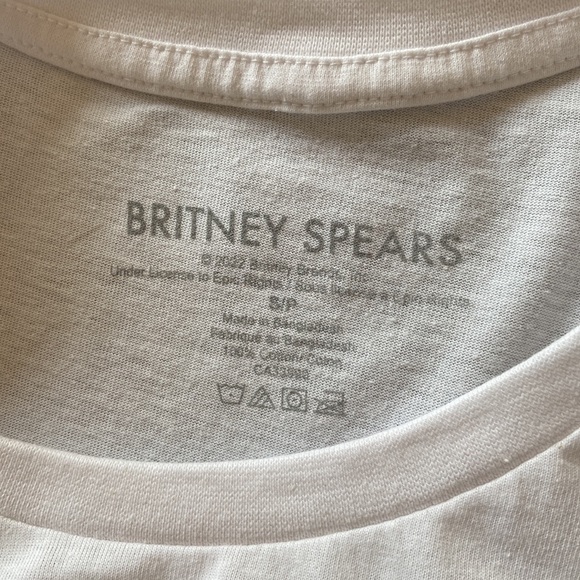 Britney Spears T-Shirt White Size Small - Picture 8 of 14